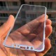 iPhone X / Xs Szkło Hartowane 3D ALUMINIOWE KRAWĘDZIE na cały ekran HIT - srebrne