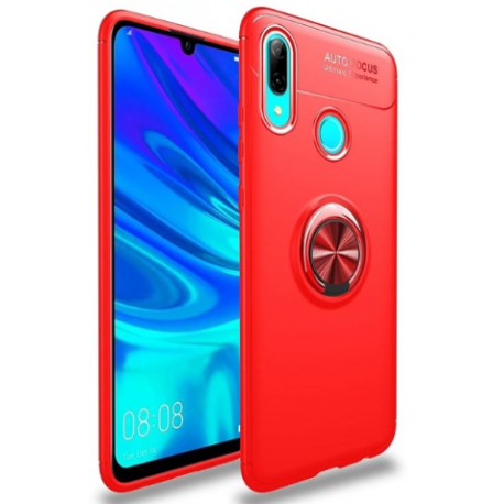 Etui na telefon Huawei P Smart Z , RING HOLDER Czerwone