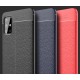 Etui na telefon KARBON SKÓRA Case Czarne do Samsung Galaxy A71