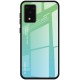 Etui na telefon GRADIENT szklane zielone do Samsung Galaxy S20+ Plus
