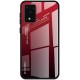 Etui na telefon GRADIENT szklane czerwone do Samsung Galaxy S20 Ultra