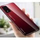 Etui na telefon GRADIENT szklane czerwone do Samsung Galaxy S20 Ultra