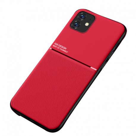 Etui na telefon Business Magnet case czerwone do iPhone 11