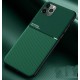 Etui na telefon Business Magnet case zielone do iPhone 12