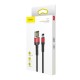 Baseus Cafule kabel 1m USB do iPhone Apple 2.4A