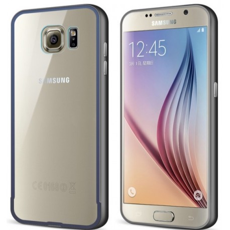 Ekskluzywne etui aluminiowe Sasmung Galaxy S6- NIEBIESKIE