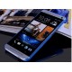 HTC One M7 etui Bumper SLIMEST 0,3mm + Folia - NIEBIESKIE