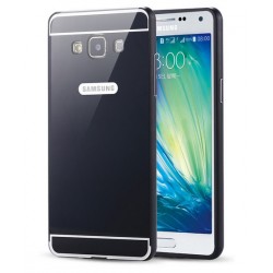 Samsung Galaxy A5 - etui Aluminiowe Bumper Case- CZARNE