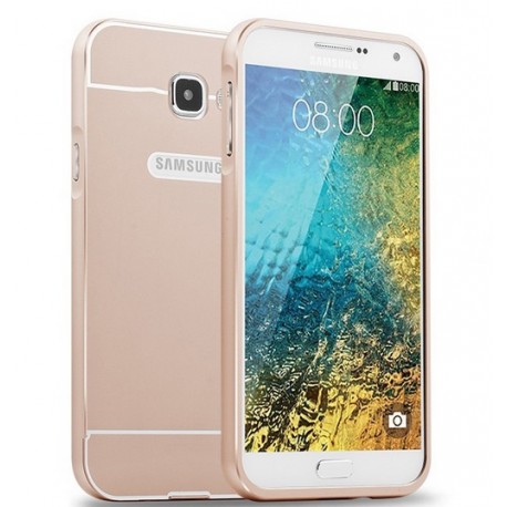 Samsung Galaxy A5 2016 - etui Aluminiowe Bumper Case- ZŁOTE