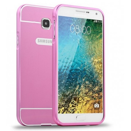 Samsung Galaxy A5 2016 - etui Aluminiowe Bumper Case- RÓŻOWE
