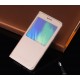 Do Samsung Galaxy A5 2017  futerał etui Flip Cover Case- ZŁOTE