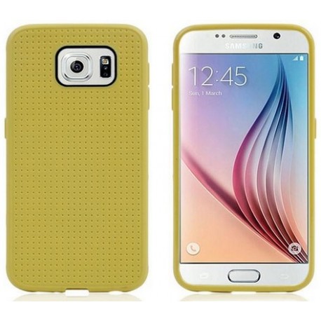 Samsung Galaxy S6 etui GUMA Plaster Miodu - ŻÓŁTE