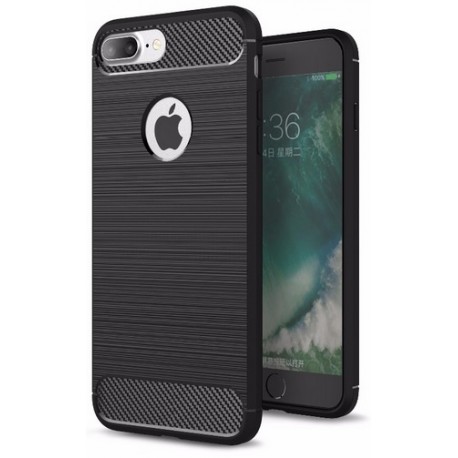 iPhone 8 Plus etui Karbon ARMOR Case Guma- Czarne