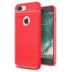 iPhone 8 Plus etui Karbon ARMOR Case Guma- Czerwone