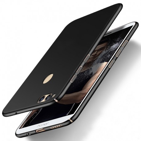 Huawei Honor 7X etui  Silky Touch case na telefon - Czarne