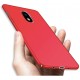 Samsung Galaxy J5 2017 etui  Silky Touch case na telefon - Czerwone