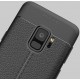 Samsung Galaxy S9 etui  Pancerne KARBON Case SKÓRA- Czarne