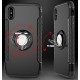 iPhone X etui magnetyczne RING HOLDER case Czerwone