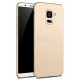 Samsung Galaxy A6 Plus etui na telefon Silky Touch - Złote
