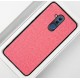 Huawei Mate 20 Lite etui na telefon CARPET case - Różowe
