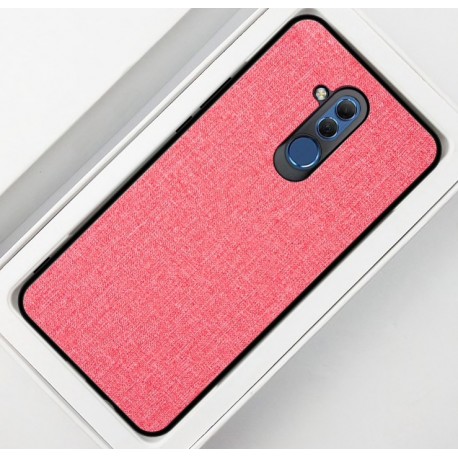 Huawei Mate 20 Lite etui na telefon CARPET case - Różowe
