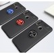 Etui na telefon Xiaomi Redmi Note 7 KARBON RING HOLDER Niebieskie
