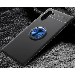 Etui na telefon Samsung Galaxy Note 10 KARBON RING HOLDER Czarne